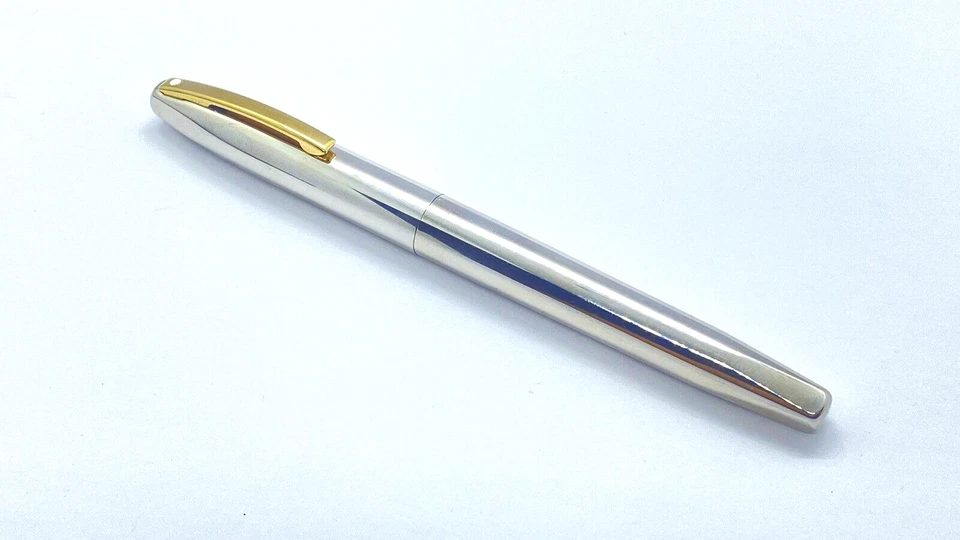 PLUMA ESTILOGRÁFICA SHEAFFER IMPERIAL 2780 VINTAGE CHAPADA EN PALADIO MEDIANA NUEVA EN CAJA EE. UU. Foto 4 de 4