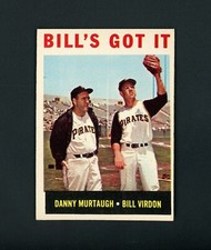 1964 Topps 'Bill's Got It' Danny Murtaugh, Bill Virdon #268 NM