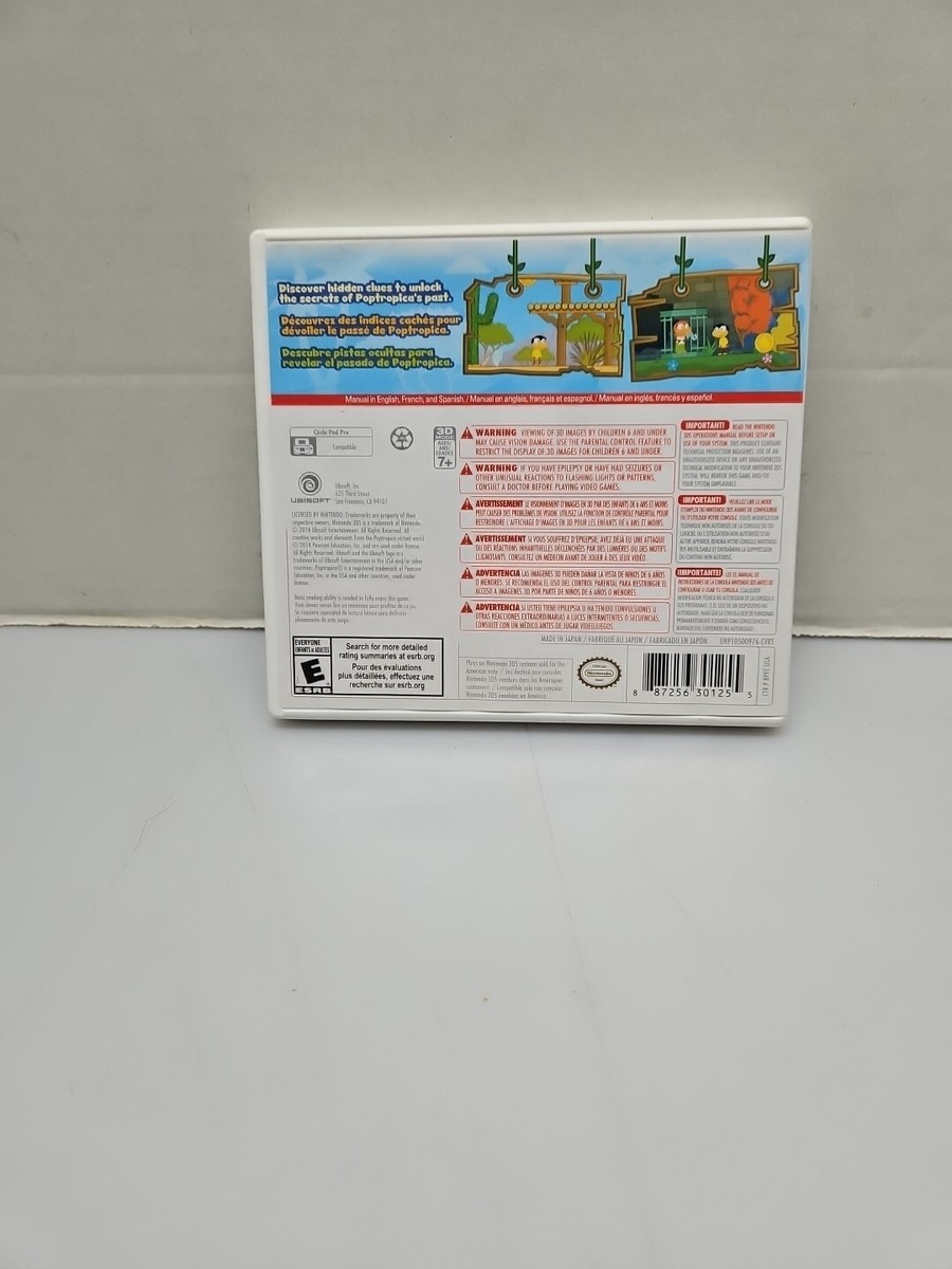 Nintendo 3DS Poptripica Forgotten Islands Video Game 887256301255