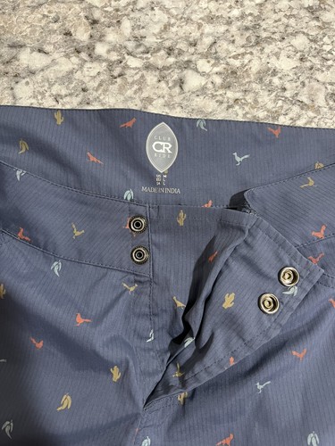 Club Ride Shorts Mens Medium Navy Blue All Over Print Cycling Biking - 第 2/14 張圖片