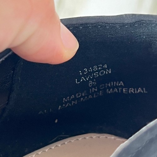 Limelight Lawson schwarzer Wildlederimitat-Loafer mit Quasten | Damen 8,5 - Bild 12 von 17
