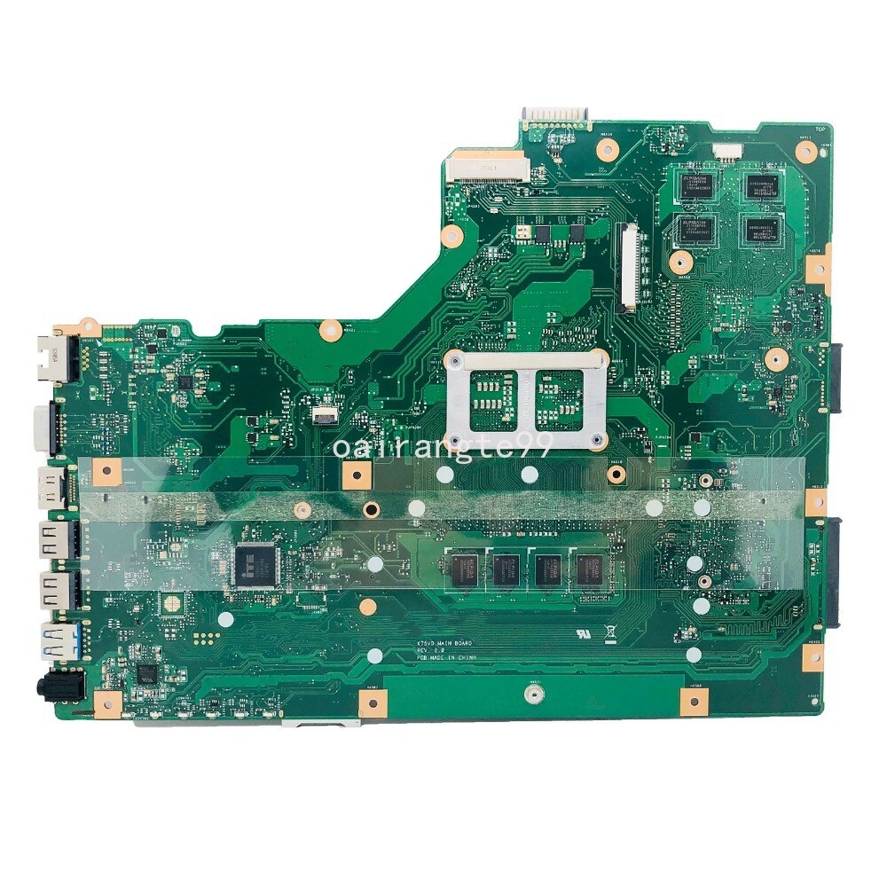 For ASUS A75VD F75VD K75VD X75VD Motherboard 4G-RAM