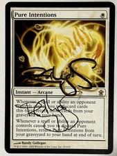 MTG Magic Pure Intentions Signed Artist Proof  X1 SOK Gallegos