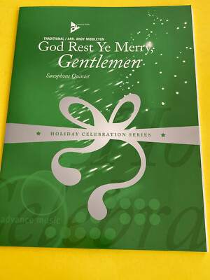 God Rest Ye Merry Gentlemen, arr. Andy Middleton, Saxophone Quintet