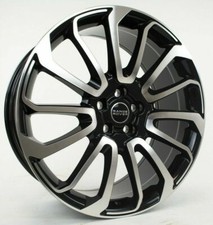 22 Range Rover Autobiography Wheels Hse Sport Land Rover Machine Black Rims