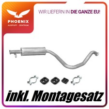 SAAB 9-3 93 2.0 2.3 Turbo 2.2 TID 2.0 (1998-2003) Mittelschalldämpfer Auspuff