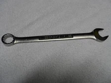 Craftsman SAE Satin Combination Wrench, 12pt, USA NOS, 1" - Part # 44705