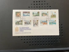 Guernsey FDC 1984- Definitive stamps