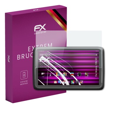 atFoliX Glasfolie für Arnova 10b G3 Displayfolie 9H Schutzpanzer