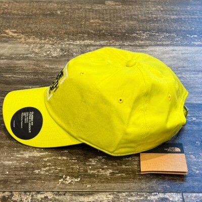 【THE NOTRH FACE】 LOGO BALL CAP WASHED‐YELLOW The North Face Hat Classic Fit Yellow Ball Cap NWT | eBay
