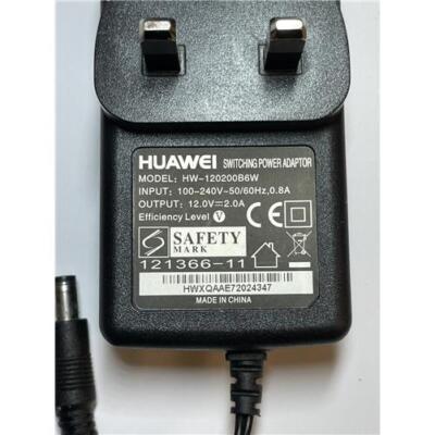 Adaptateur Secteur AC 12V 2A – Chargeur Noir – Prise UK – Modèle CW1202000UK