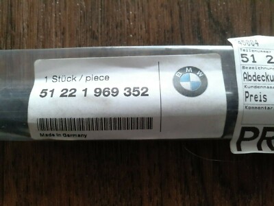 Original BMW E32 Stufenheck Abdeckung rechts 51221969352 shadow 