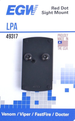 Vortex Viper /Venom LPA Sight Mount fits Burris FastFire, Docter, Viridian RFX25