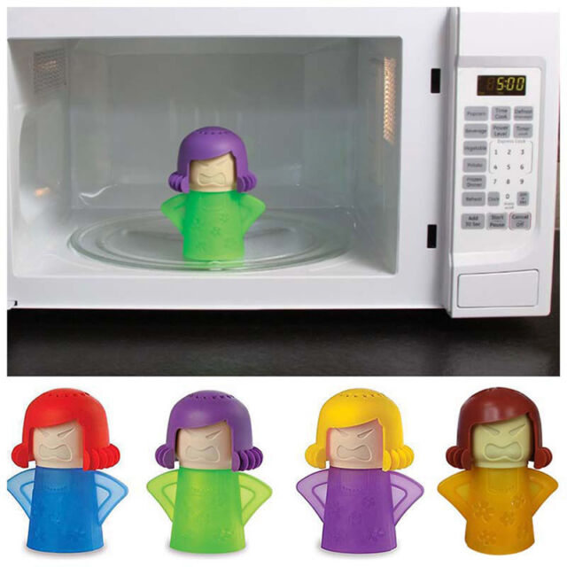 Angry Mama Oven Steam Cleans Appliances Easily Microwave Oven Steam Cleaner