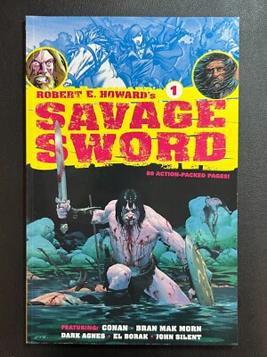 Robert E. Howard's Savage Sword #1 KEY! Premiere DH 1st App Dark Agnes HIGH GR!