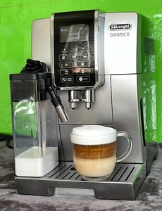 Delonghi De Longhi Dinamica Kaffeevollautomat cappuccino grau