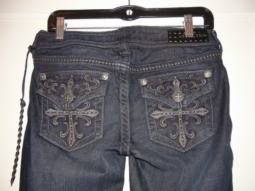 Affliction Women's Jade Blue Bootcut 