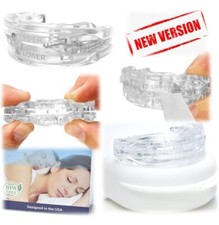 NEW Sleeping Aids Snoring Device Adjustable Mouthpiece Anti Snoring Mouth Guards