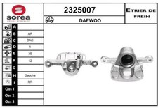 Etrier de frein Daewoo Tosca