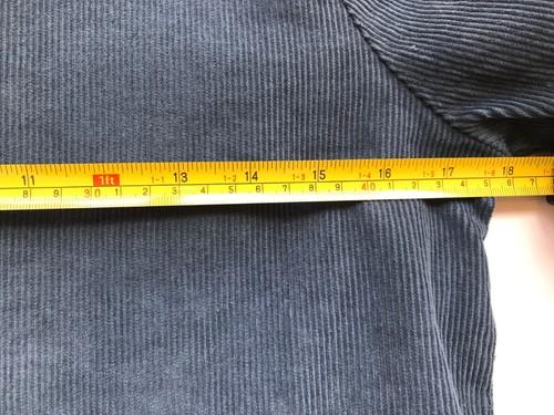 L.A Relaxed Womens Charlotte Corduroy Dress Organic Cotton USA Small Sustainable - Picture 12 of 16