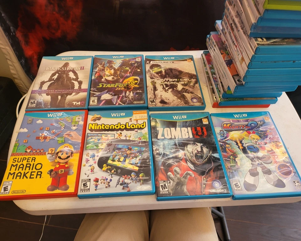 Lot 31 Nintendo Wii U Games , 5 Wii Games, Xenoblade, Zelda, Mario, Star Fox. - Image 4 of 4