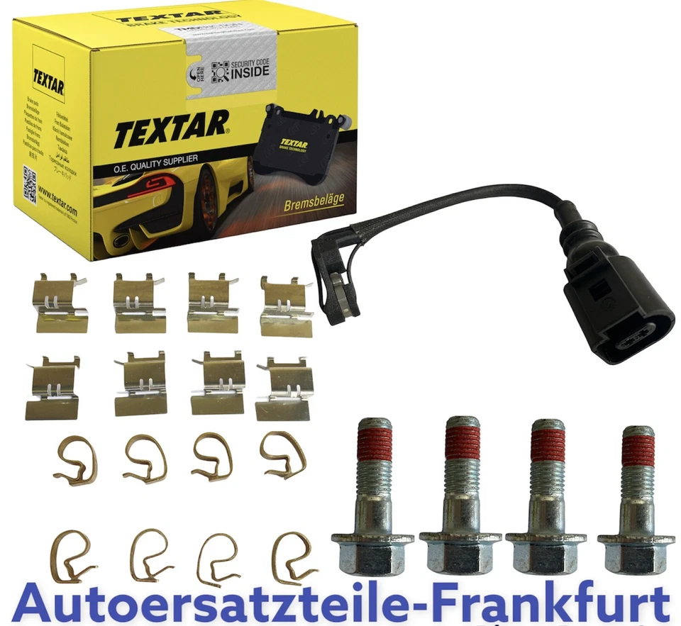 TEXTAR Bremsbeläge VORNE VW TRANSPORTER T6 VI MULTIVAN CALIFORNIA Camper CARAVEL - Bild 3 von 4
