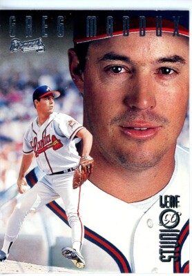 1996 Leaf Studio - #18 Greg Maddux