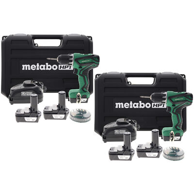 Metabo HPT DS10DFL2 12V Drill Driver Kit (2-Pack)