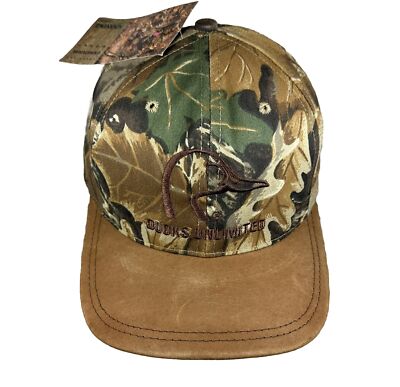 Vintage Ducks Unlimited Dorfman Pacific Snapback Hat Camo  display picture 1
