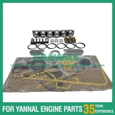 Replaces Overhaul Kit With Piston Rings Full Gasket Set Bearings For Hino W06D