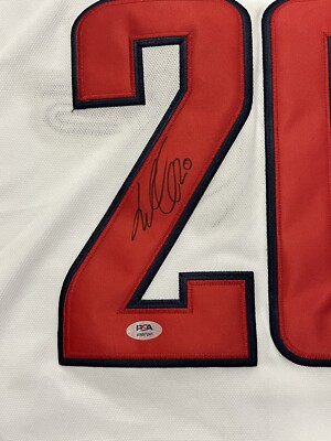 Lars Eller Signed Autographed Washington Capitals Jersey PSA/DNA