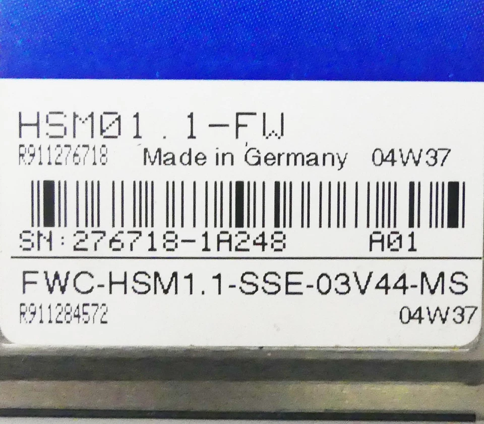 INDRAMAT FWC-HSM1.1-SSE-03V44-MS MEMORY CARD HSM01.1-FW -used- - Image 3 of 3