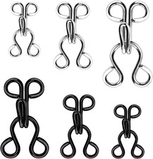 Hook and Eye for Sewing, Bra Hooks , Hooks and Eyes Clasps for Clothing, Sewing