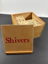 Shivers Wood Letter Blocks