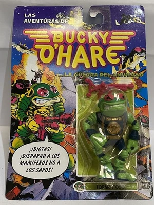 Tormentoso Bucky O'Hare Hasbro vintage figura acción blister sin abrir - Imagen 1 de 2