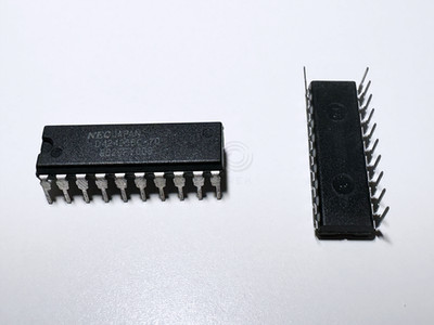 2PCS UPD424256C D424256C-70 NEC DRAM 1MBit Dynamic RAM IC 256Kx4 70ns DIP-20