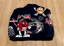 YOUTH VINTAGE M M  s NASCAR JACKET XL 11-12 COLOR BLACK