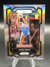 2024 Prizm Monopoly WNBA Angel Reese #68 Silver RC Rookie Chicago Sky