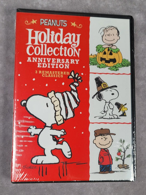 Peanuts Holiday Collection DVD Anniversary Edition Christmas Charlie Brown NIP