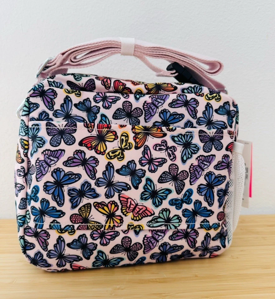 KIPLING ERMY Food Lunch Bag Butterfly Days - Image 3 of 4