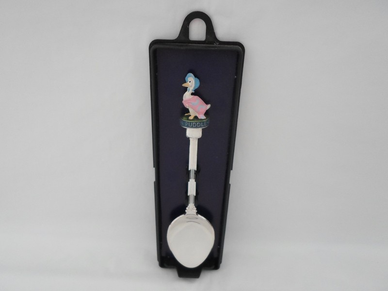 Beatrix Potter Jemima Puddle-Duck Silver-Plated Spoon with Box (Mikado) 1993