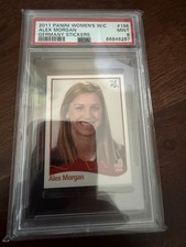 2011 Panini Fifa Women's World Cup Stickers Alex Morgan Rookie PSA 8 Team USA