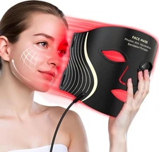 Red Light Therapy Mask for Face, 7 Colors LED Face Mask Light Therapy At Home