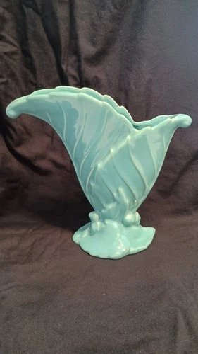 Vintage Royal Haeger Teal Vase Usa R301