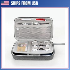 Electronics Organizer Case Travel Storage Bag For Cables Chargers Power Bank