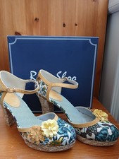 Ruby Shoo ‘Flo’ Heels – Mango – New in Box – size 6UK 