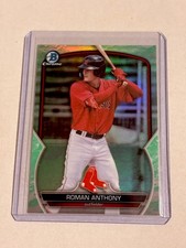 2023 Bowman Draft - Chrome Roman Anthony #BDC-112 Lunar Glow Refractor (RC)
