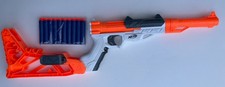 Nerf N-Strike SharpFire Blaster Complete With Barrel, Stock And 10 Darts