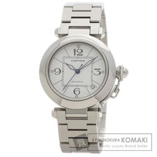 Cartier W31074M7 Pasha C Watch Stainless Steel SS Boys Used from JAPAN