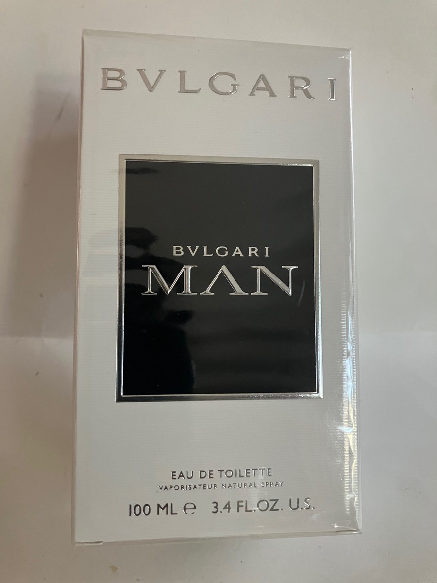 BVLGARI MAN 3.4oz EDT Spray for Men, VINTAGE, 100% AUTHENTIC